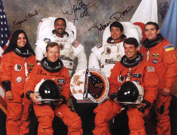 NASA STS-87 মিশনের ক্রু